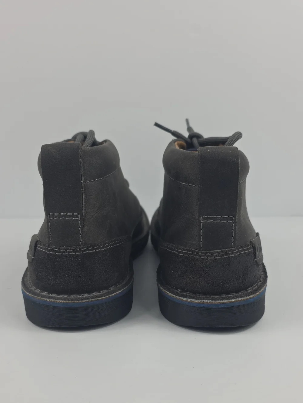 Clarks Edgewick Gray Suede Men's Casual Boots Size 9.5